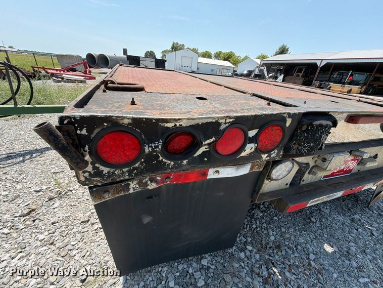 image for item FN2553 1997 Talbert lowboy equipment trailer