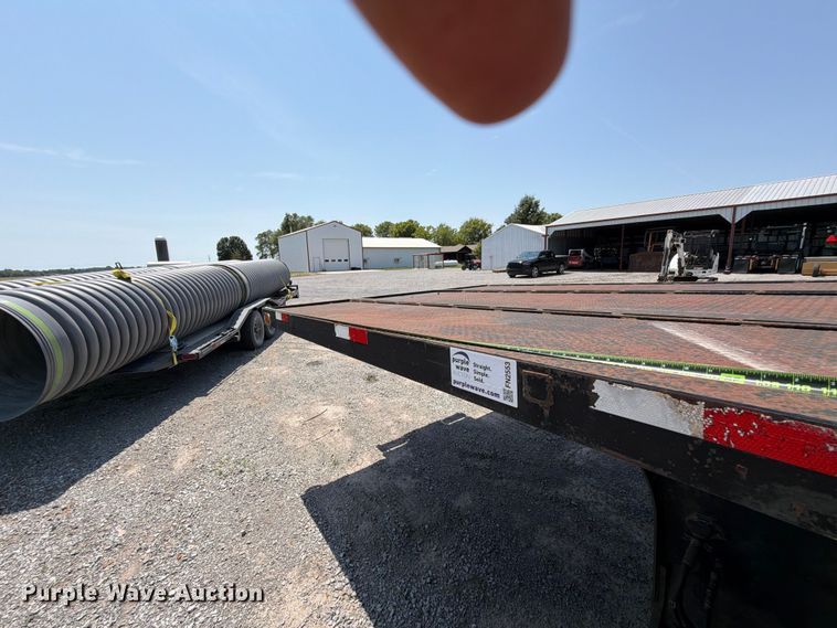 image for item FN2553 1997 Talbert lowboy equipment trailer