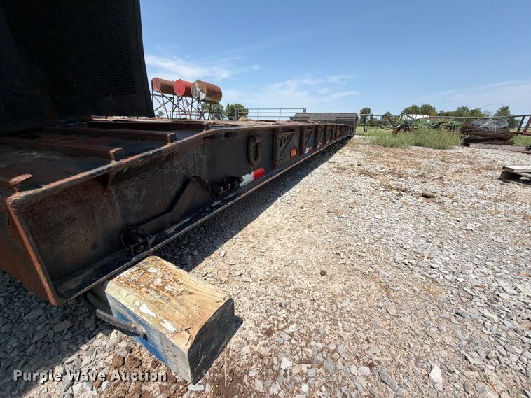 image for item FN2553 1997 Talbert lowboy equipment trailer