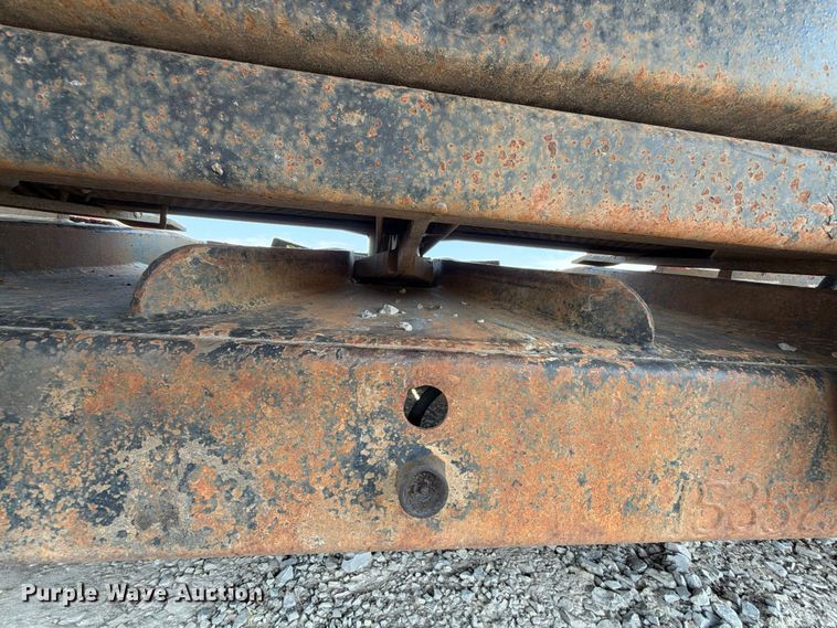 image for item FN2553 1997 Talbert lowboy equipment trailer
