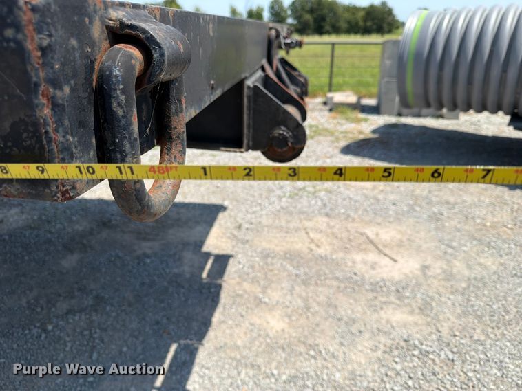 image for item FN2553 1997 Talbert lowboy equipment trailer