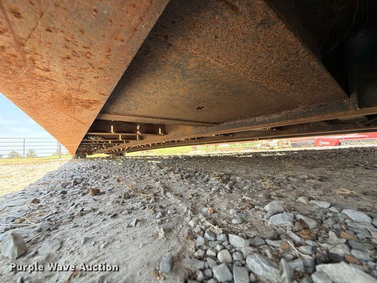 image for item FN2553 1997 Talbert lowboy equipment trailer