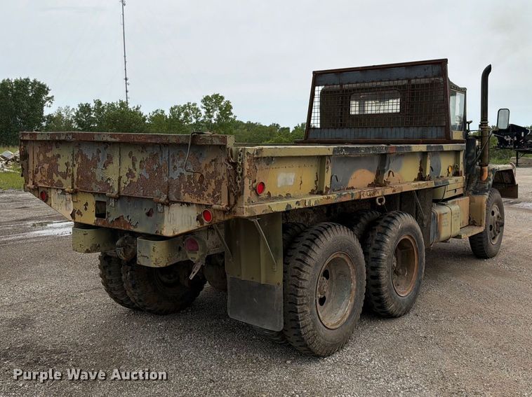 image for item FN5814 1962 Kaiser flatbed truck