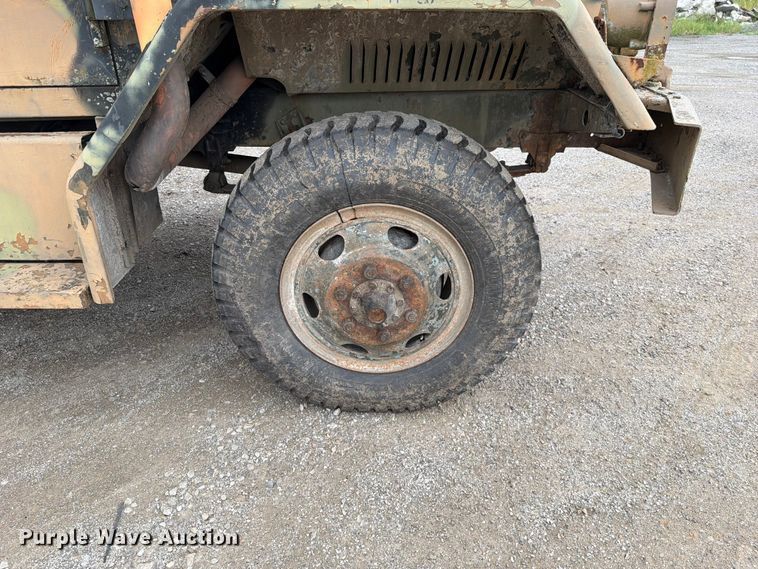 image for item FN5814 1962 Kaiser flatbed truck