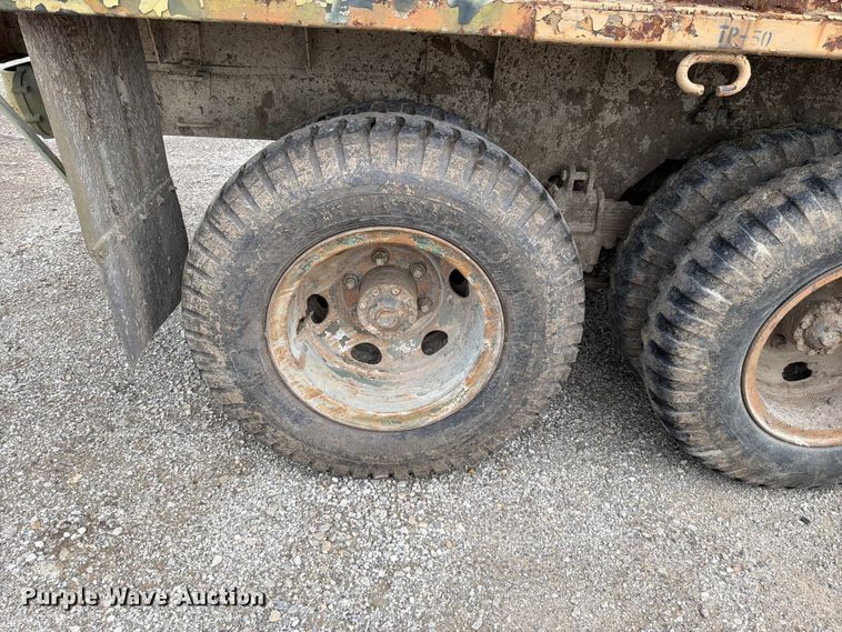 image for item FN5814 1962 Kaiser flatbed truck