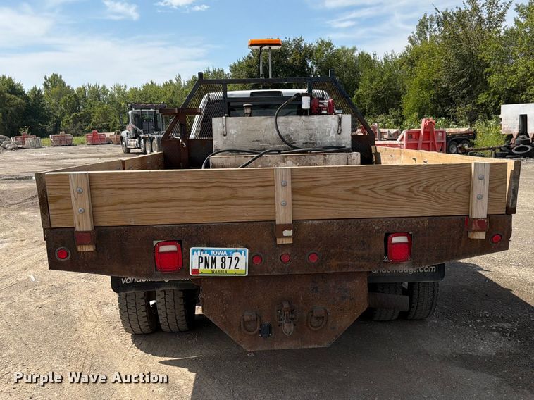 image for item FP3027 2011 Dodge Ram 5500 Crew Cab flatbed truck