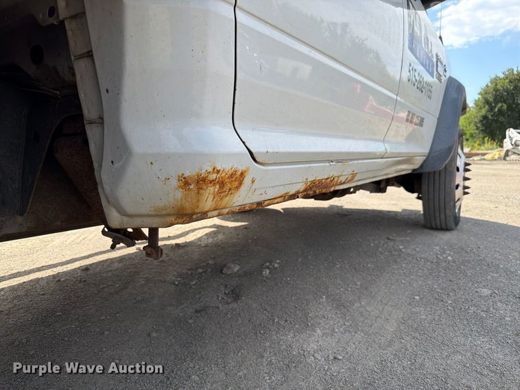 image for item FP3027 2011 Dodge Ram 5500 Crew Cab flatbed truck