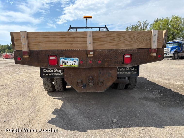 image for item FP3027 2011 Dodge Ram 5500 Crew Cab flatbed truck