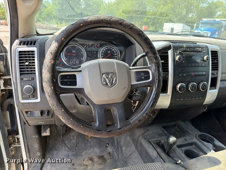 image for item FP3027 2011 Dodge Ram 5500 Crew Cab flatbed truck