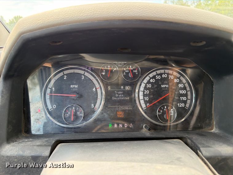 image for item FP3027 2011 Dodge Ram 5500 Crew Cab flatbed truck