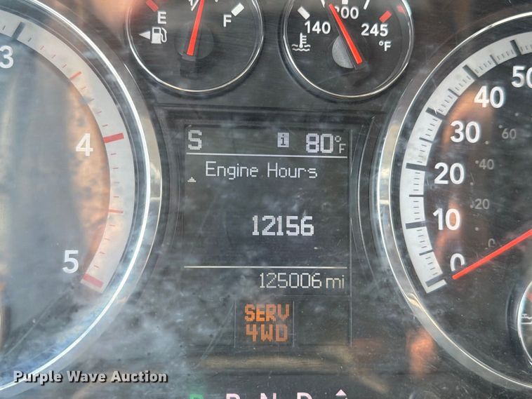 image for item FP3027 2011 Dodge Ram 5500 Crew Cab flatbed truck