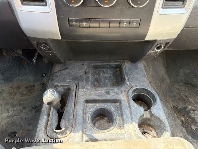 image for item FP3027 2011 Dodge Ram 5500 Crew Cab flatbed truck