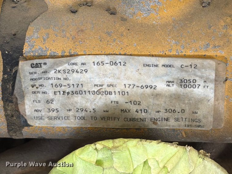 image for item FT6155 Caterpillar C-12 engine