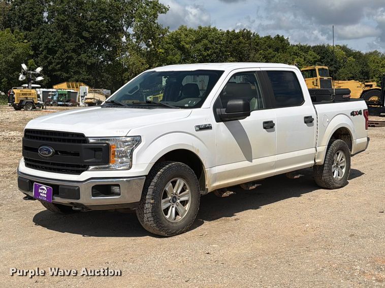 2018 Ford F150 XL Crew Cab pickup truck