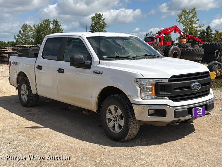image for item FT6177 2018 Ford F150 XL Crew Cab pickup truck