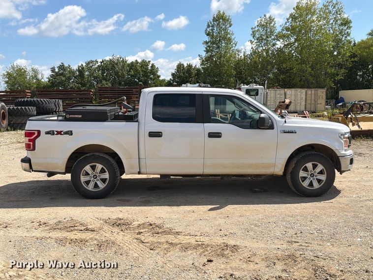 image for item FT6177 2018 Ford F150 XL Crew Cab pickup truck