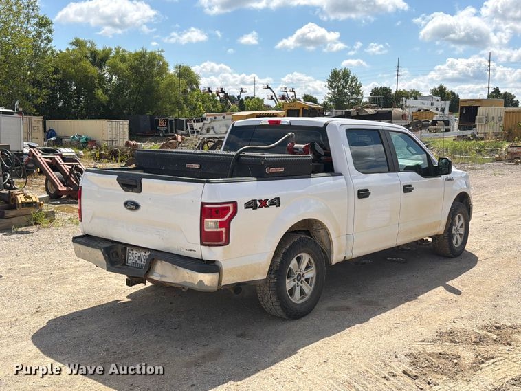 image for item FT6177 2018 Ford F150 XL Crew Cab pickup truck