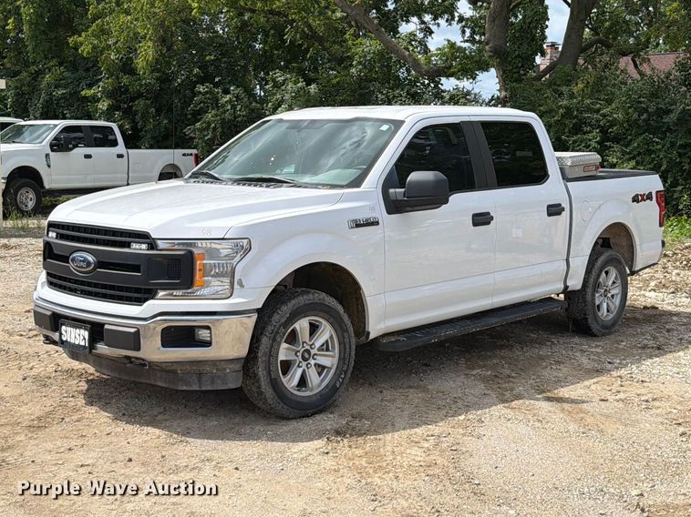 2018 Ford F150 XL Crew Cab pickup truck