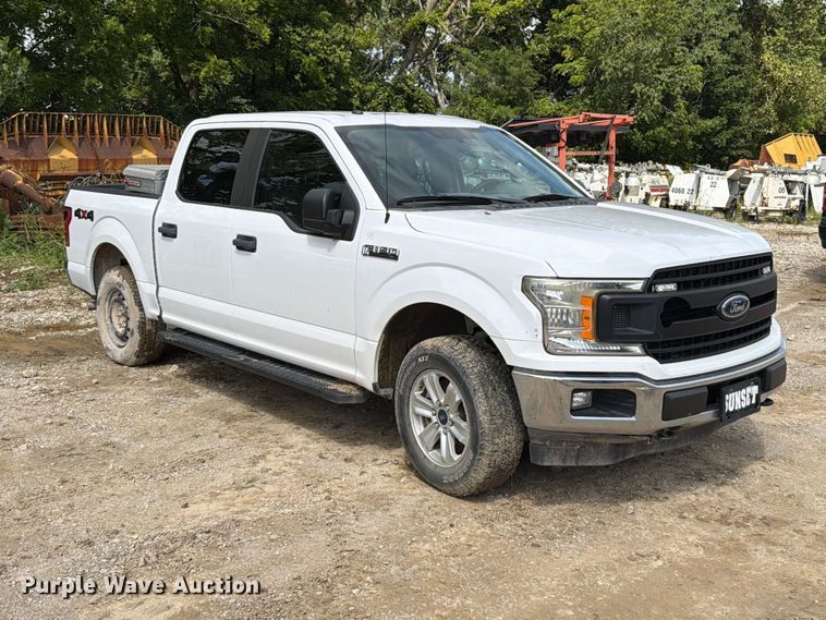 image for item FT6182 2018 Ford F150 XL Crew Cab pickup truck