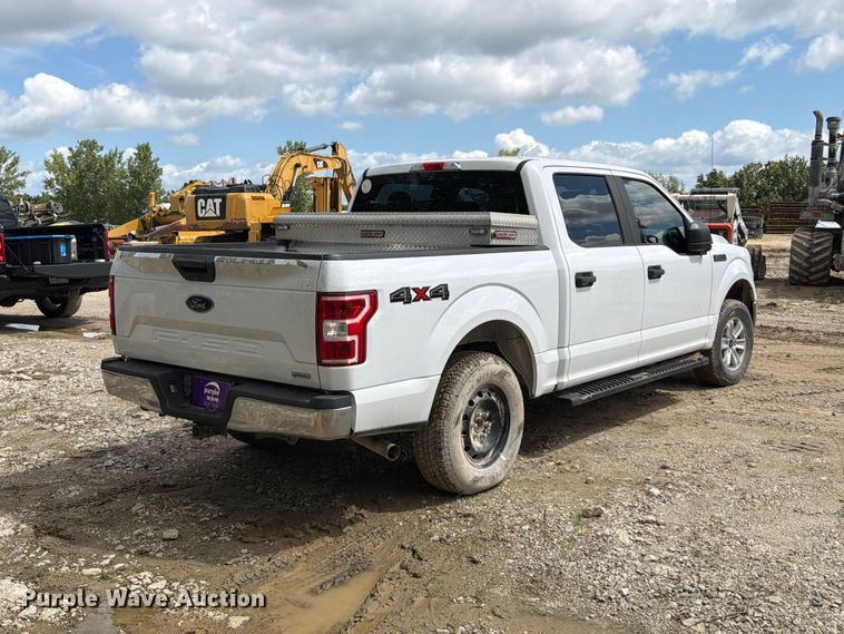 image for item FT6182 2018 Ford F150 XL Crew Cab pickup truck