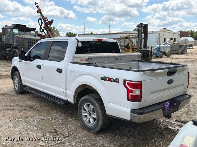 image for item FT6182 2018 Ford F150 XL Crew Cab pickup truck