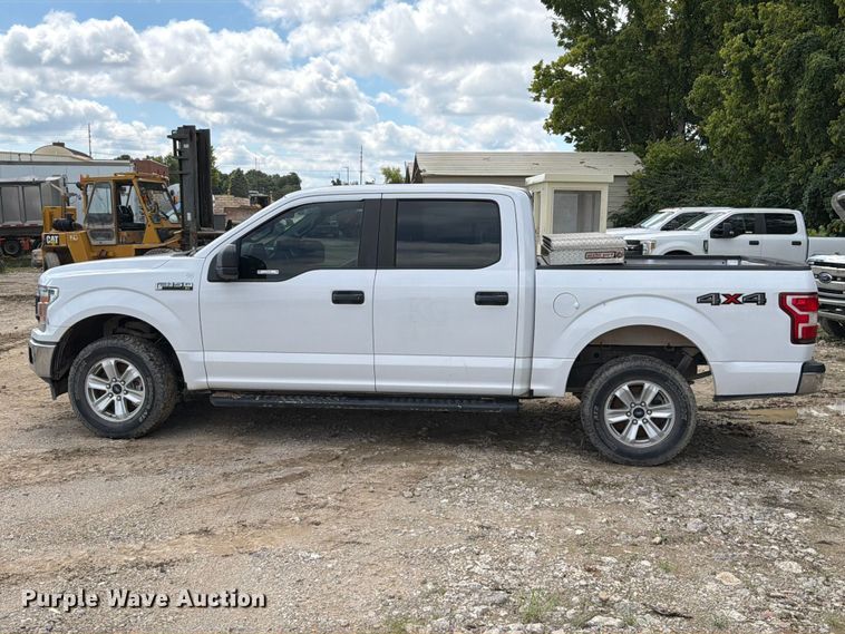 image for item FT6182 2018 Ford F150 XL Crew Cab pickup truck