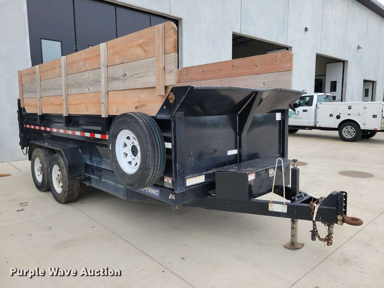 image for item FU0027 2019 Sure-Trac ST8216HLOD dump trailer