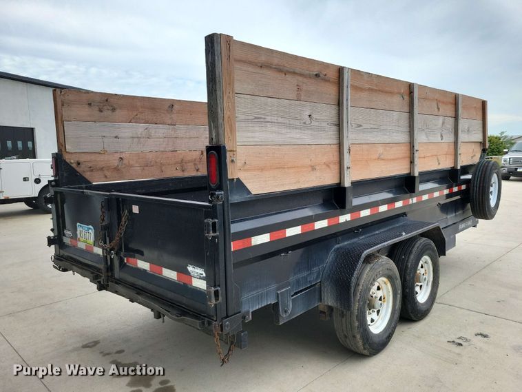 image for item FU0027 2019 Sure-Trac ST8216HLOD dump trailer