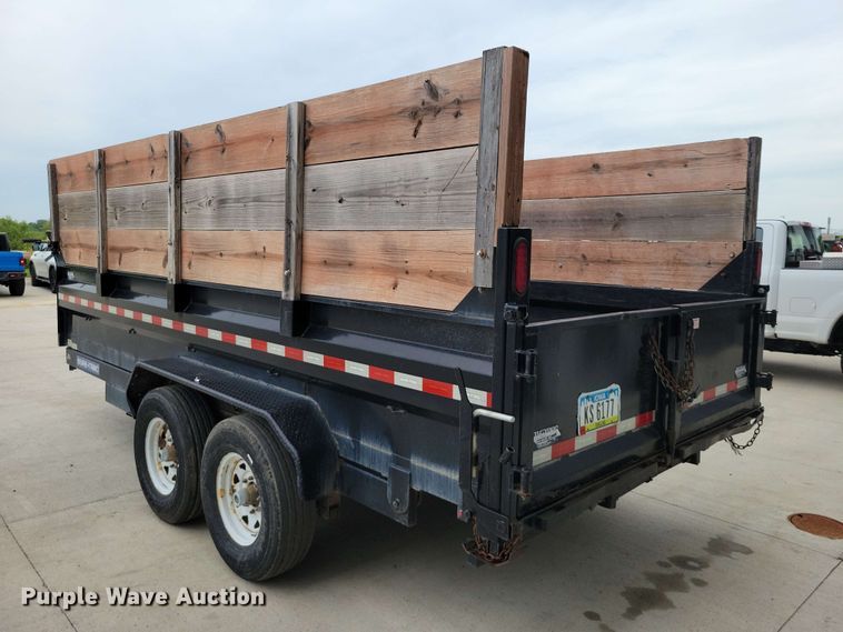 image for item FU0027 2019 Sure-Trac ST8216HLOD dump trailer