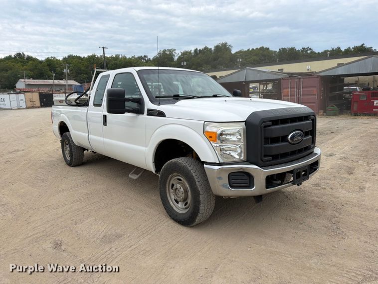 image for item FU4584 2012 Ford F250 Super Duty XL Ext. Cab pickup truck