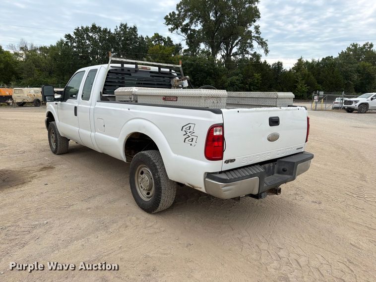 image for item FU4584 2012 Ford F250 Super Duty XL Ext. Cab pickup truck