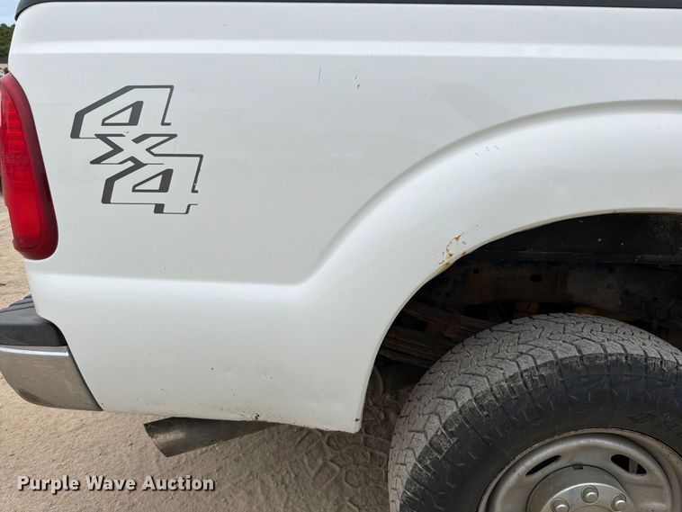 image for item FU4584 2012 Ford F250 Super Duty XL Ext. Cab pickup truck