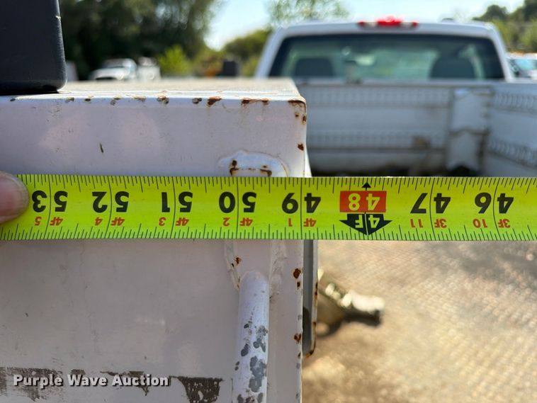 image for item FU4591 2009 Chevrolet Silverado 2500HD utility bed pickup truck