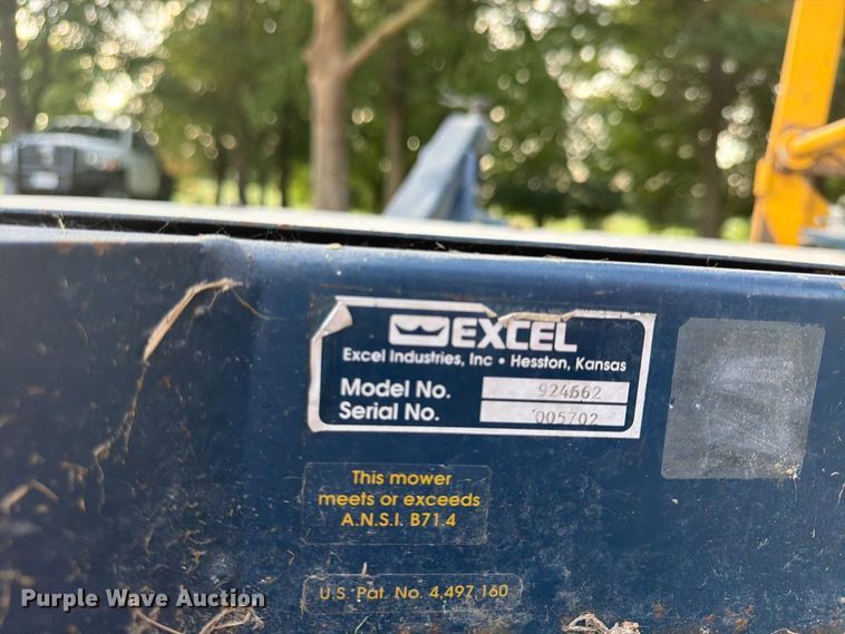 image for item FU4595 2000 Excel 4500 Hustler lawn mower
