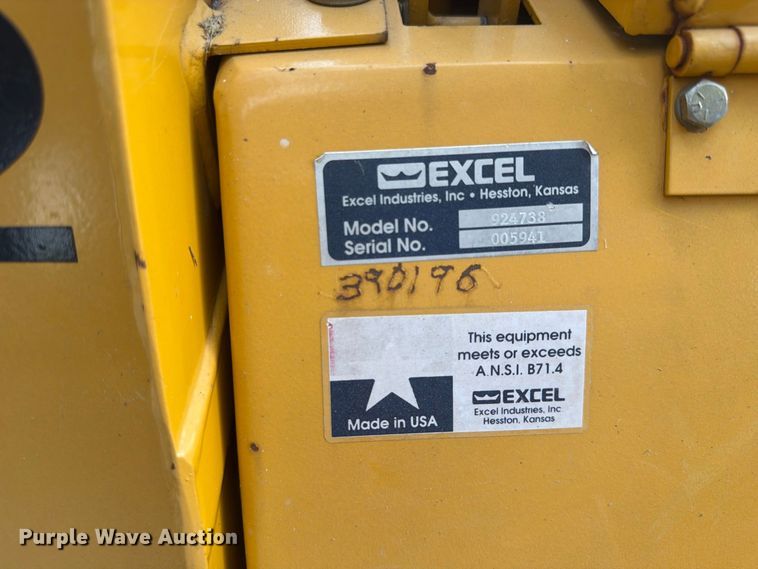 image for item FU4595 2000 Excel 4500 Hustler lawn mower