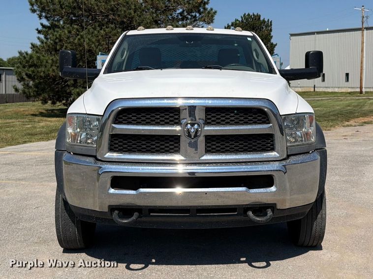 image for item FU4613 2017 RAM 5500 flatbed truck