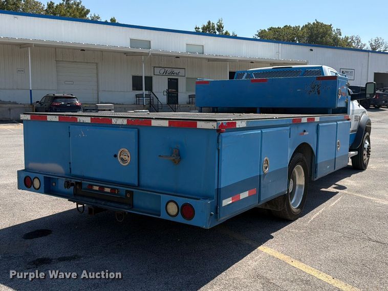 image for item FU4613 2017 RAM 5500 flatbed truck