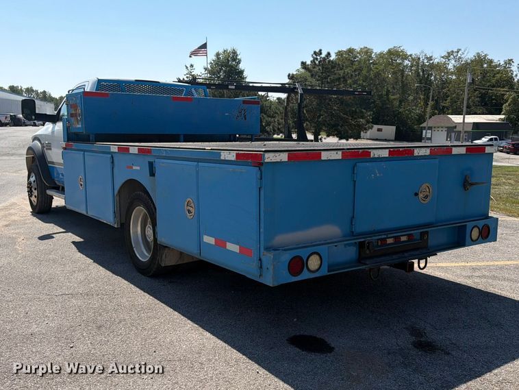 image for item FU4613 2017 RAM 5500 flatbed truck