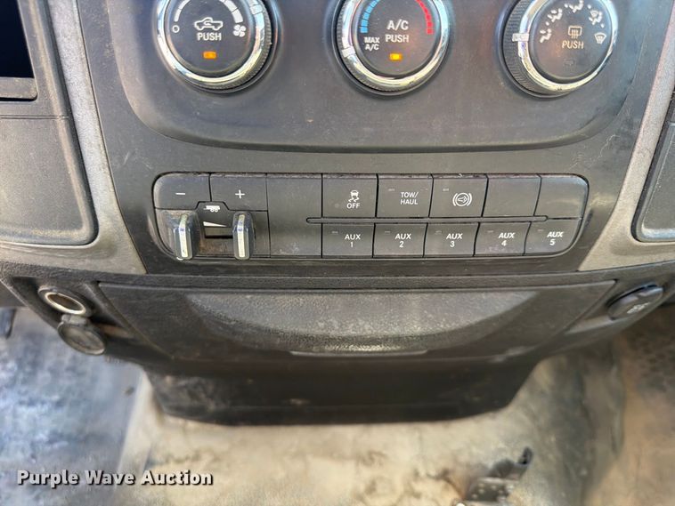 image for item FU4613 2017 RAM 5500 flatbed truck