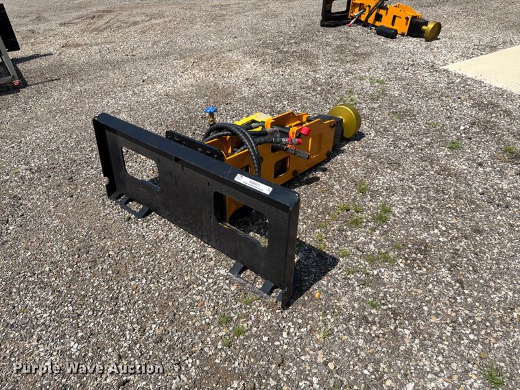 image for item MQ9075 2026 D680 skid steer pile hammer
