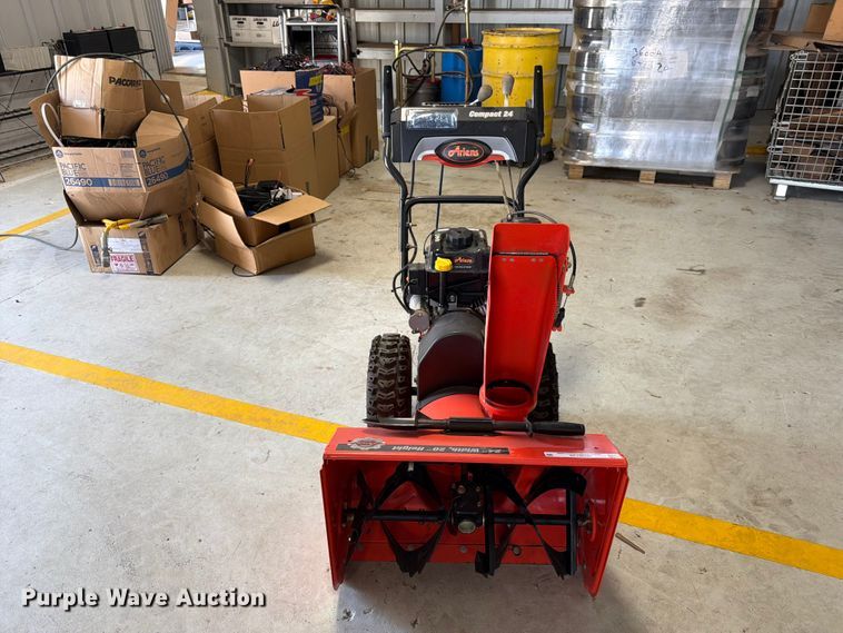 image for item MQ9145 2014 Ariens Compact 24 snow blower