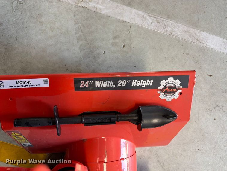 image for item MQ9145 2014 Ariens Compact 24 snow blower