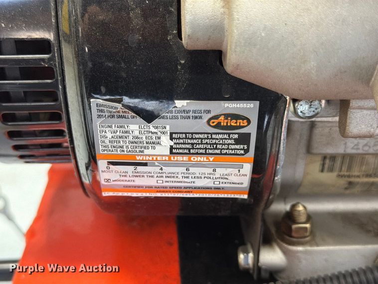 image for item MQ9145 2014 Ariens Compact 24 snow blower