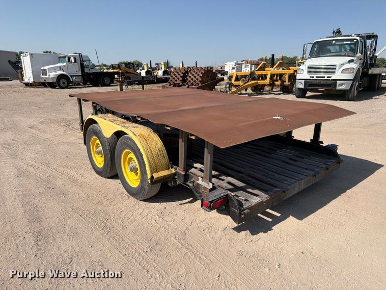image for item MZ9901 1992 Shop built utility trailer