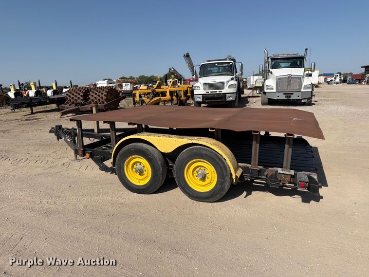 image for item MZ9901 1992 Shop built utility trailer