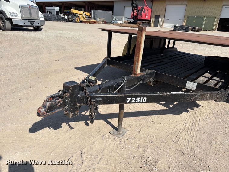 image for item MZ9901 1992 Shop built utility trailer