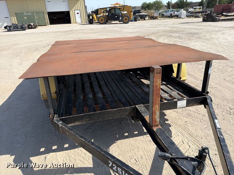 image for item MZ9901 1992 Shop built utility trailer
