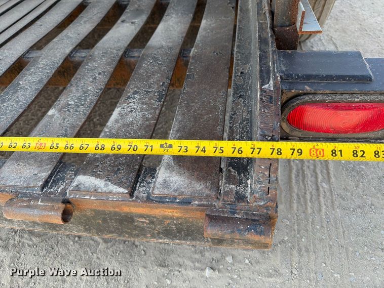 image for item MZ9901 1992 Shop built utility trailer