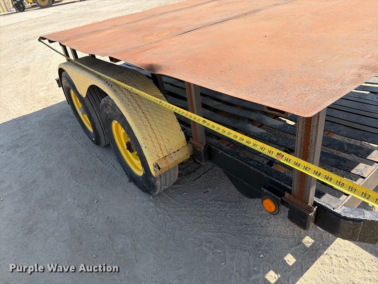 image for item MZ9901 1992 Shop built utility trailer
