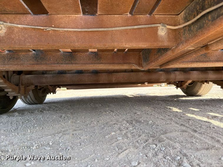 image for item MZ9901 1992 Shop built utility trailer